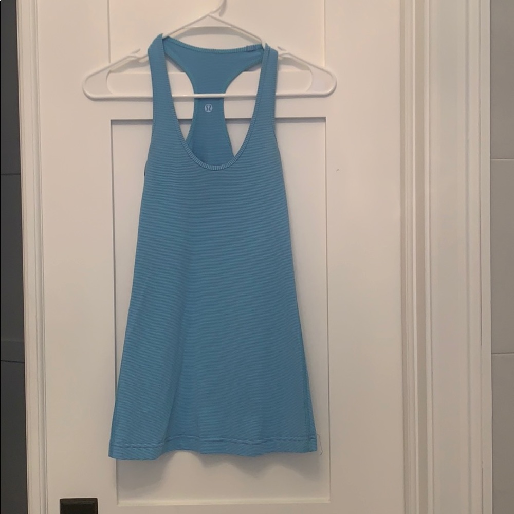 Lululemon racerback tank top.